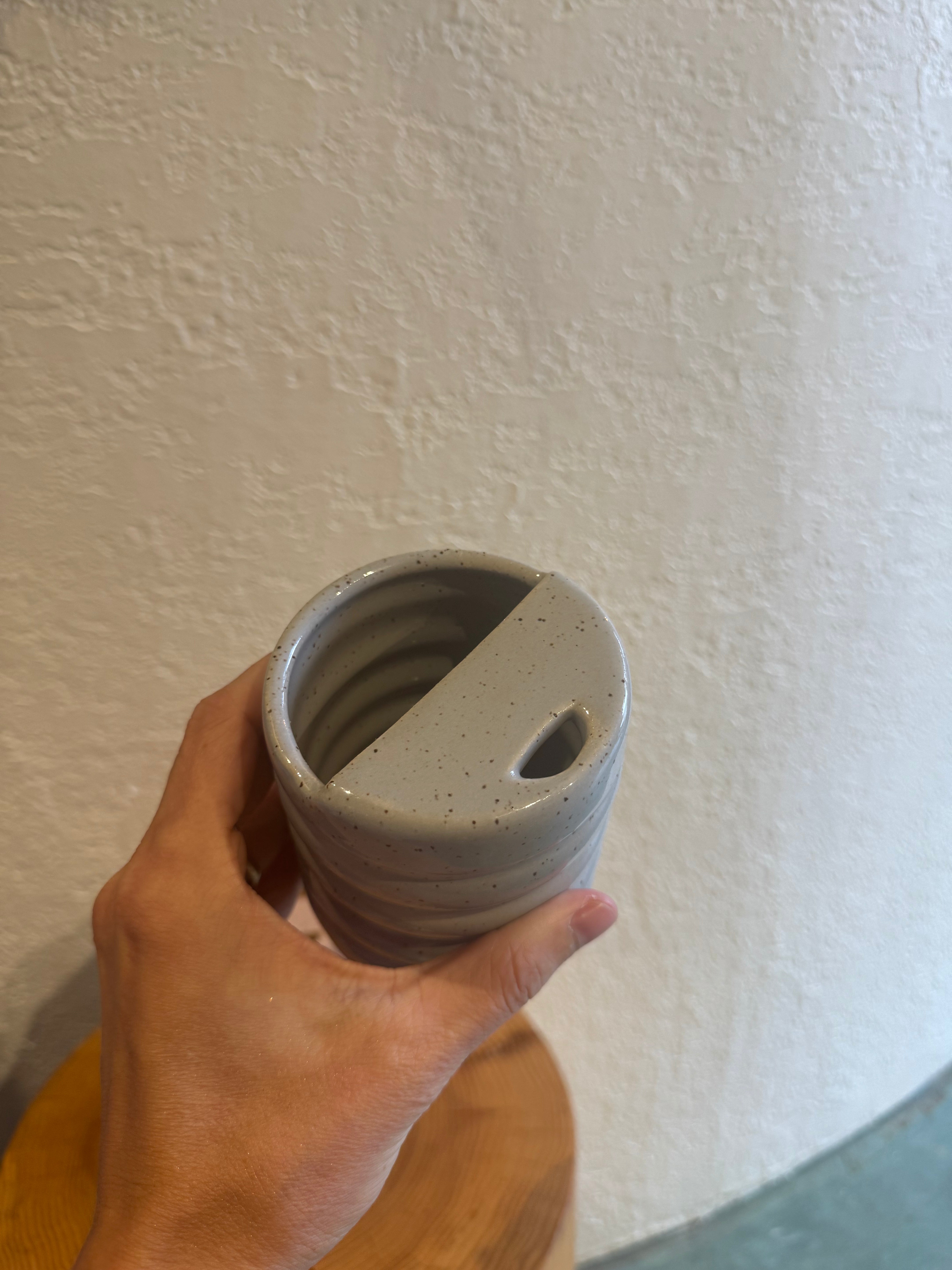 Travel Tumbler by Fernly Ceramics