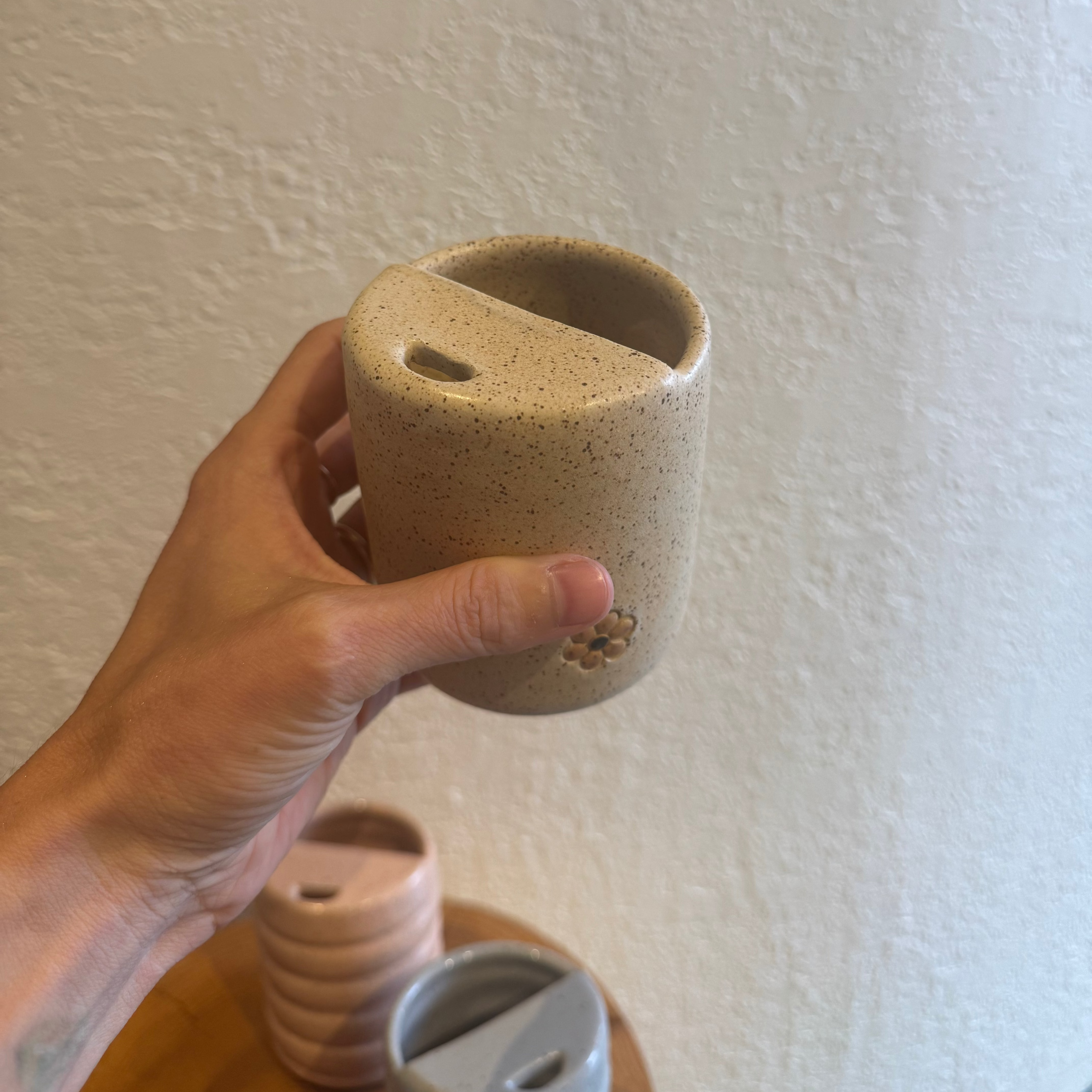 Travel Tumbler by Fernly Ceramics