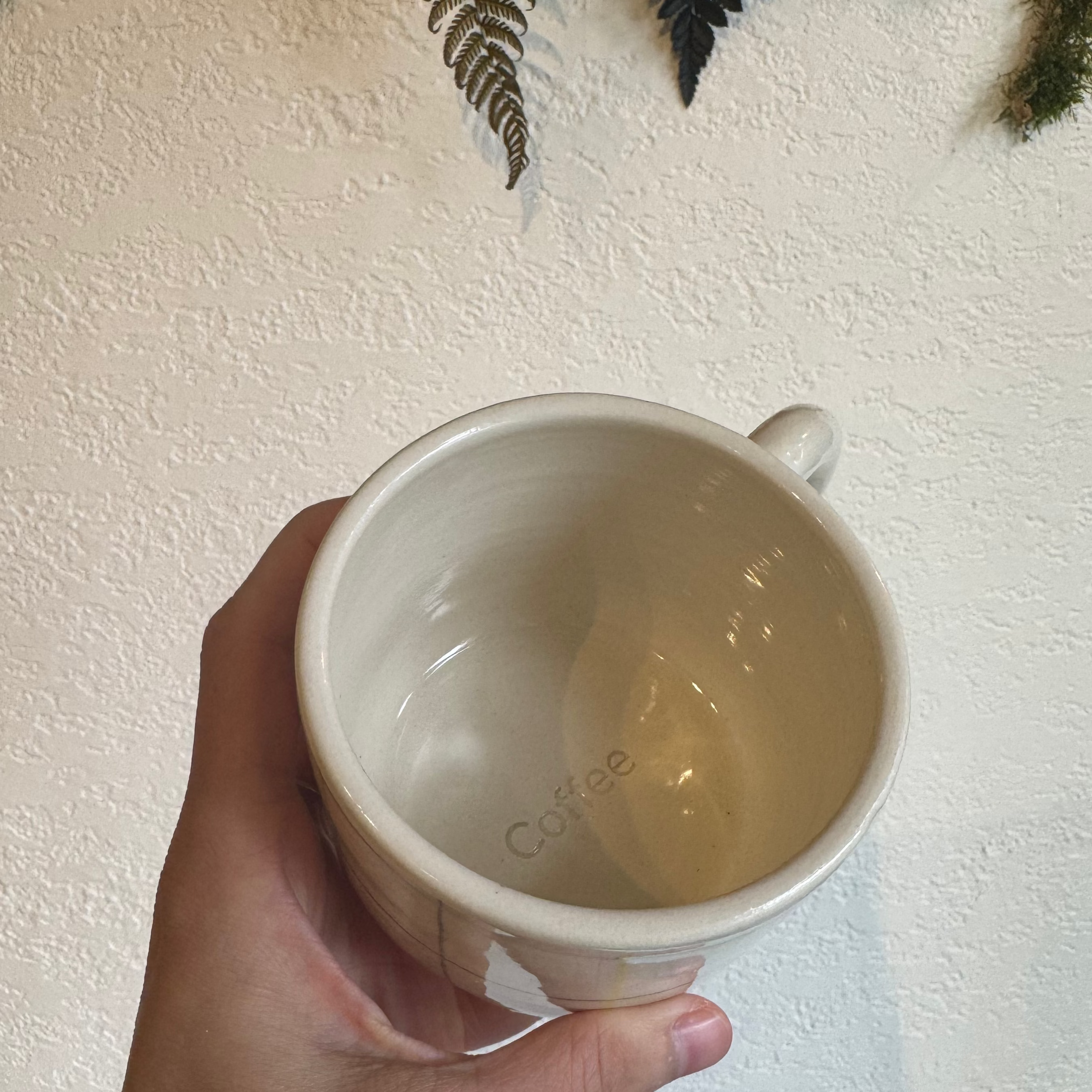 Grid Mugs by Fernly Ceramics