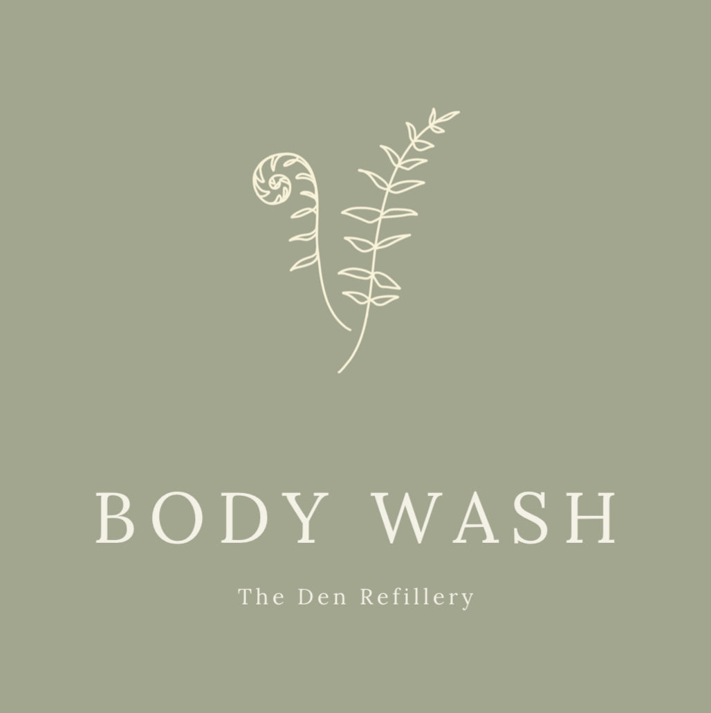 Body wash label