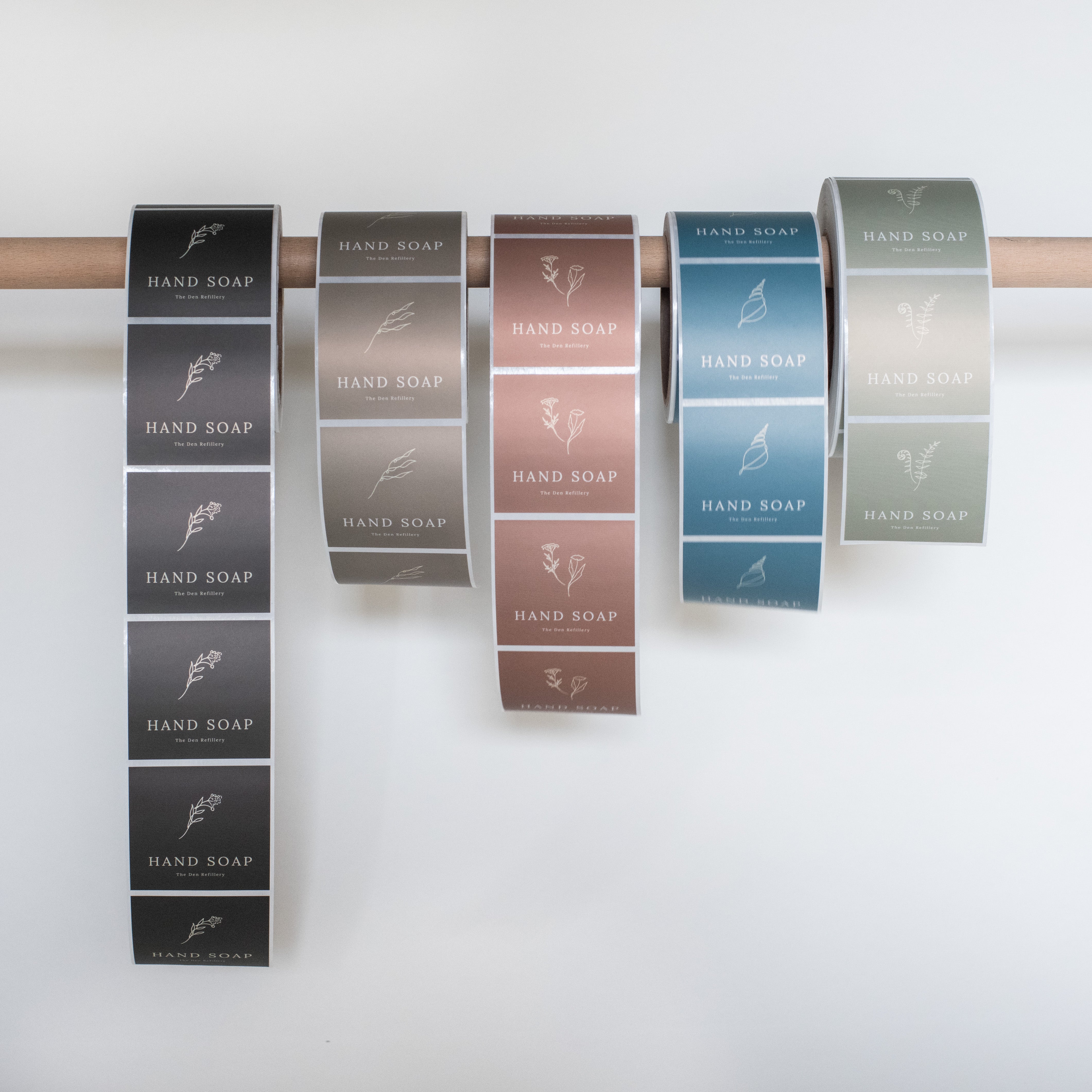 Bathroom and Cleaning Labels