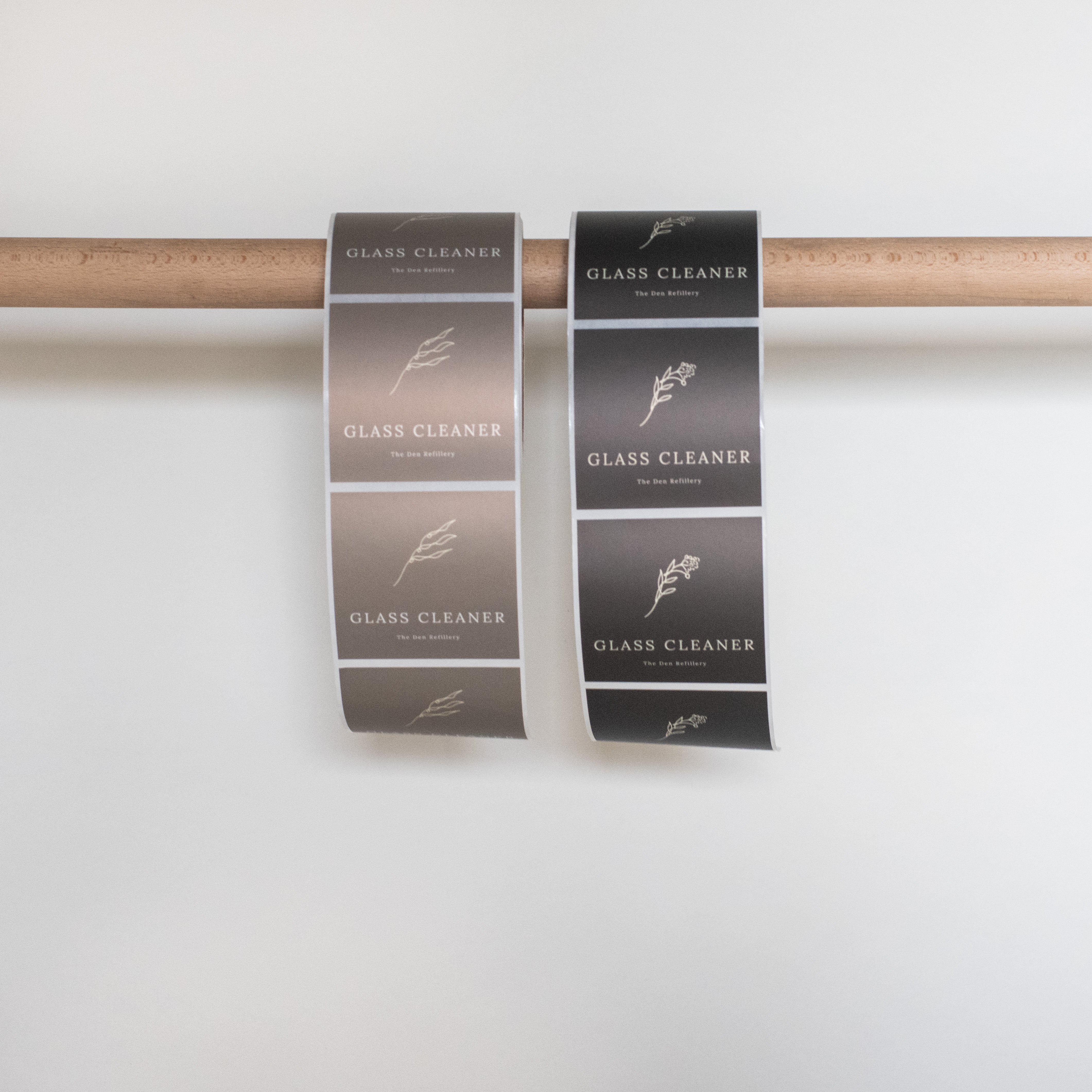 Bathroom and Cleaning Labels