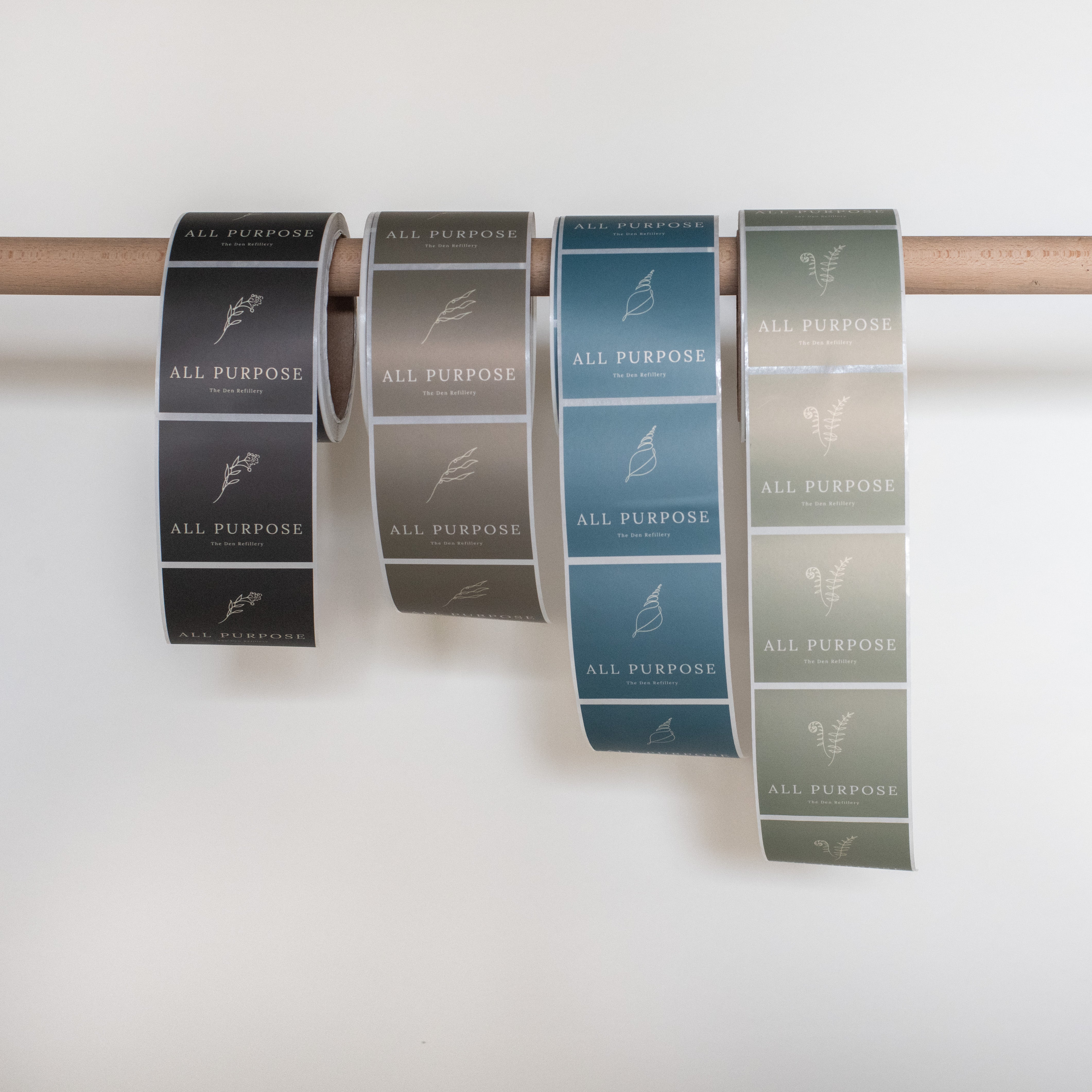 Bathroom and Cleaning Labels