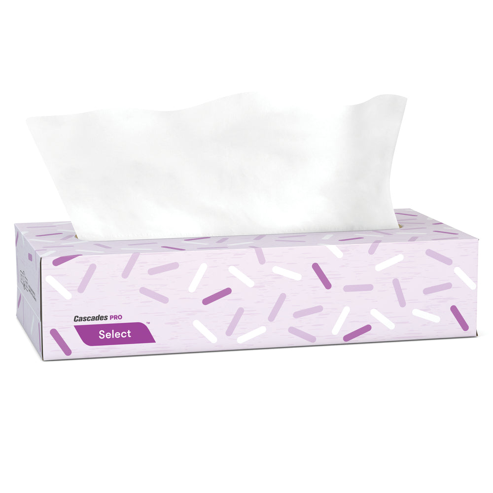 Cascade Pro Select 100% Recycled Facial Tissue