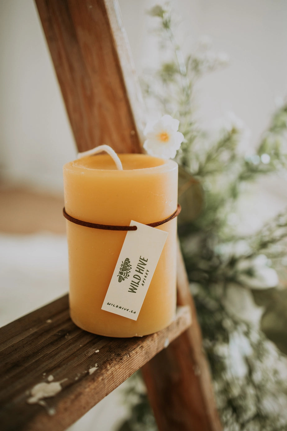 Candle medium round