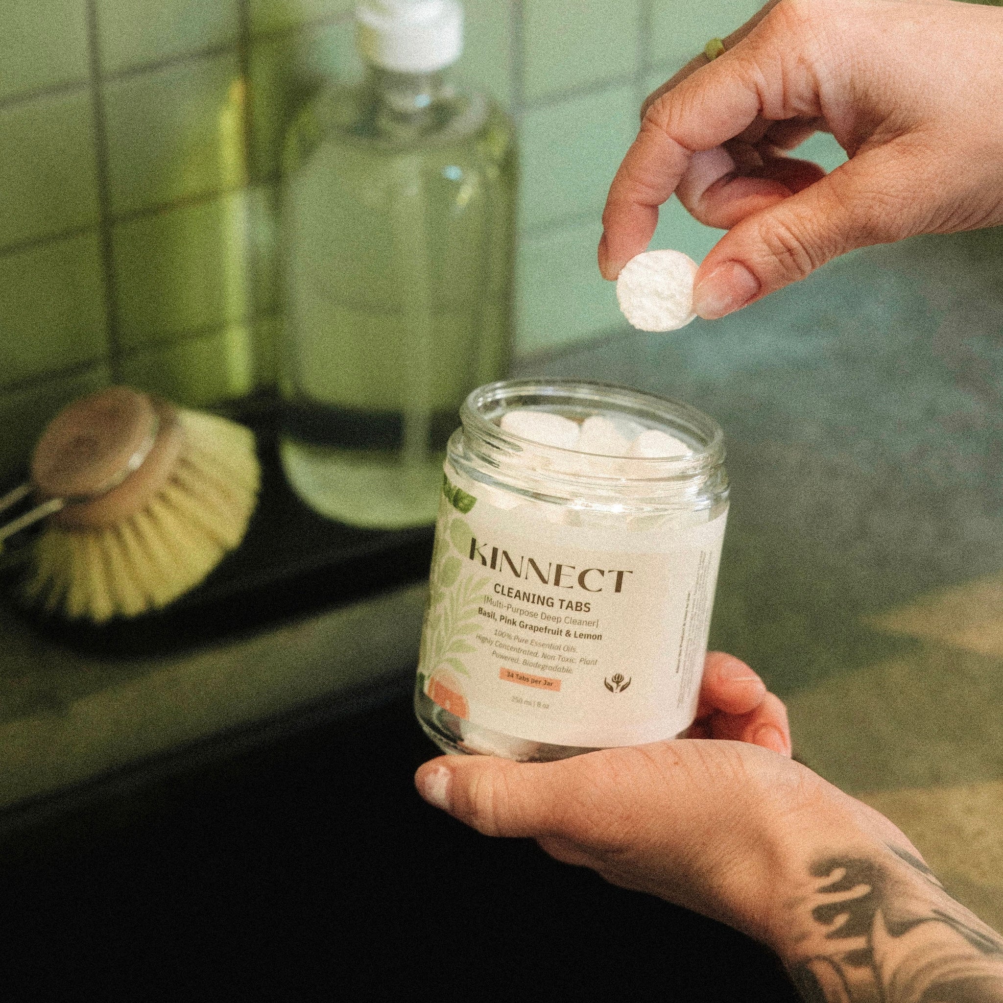 Deep Cleaning Tabs - Pink Grapefruit, Lemon and Basil