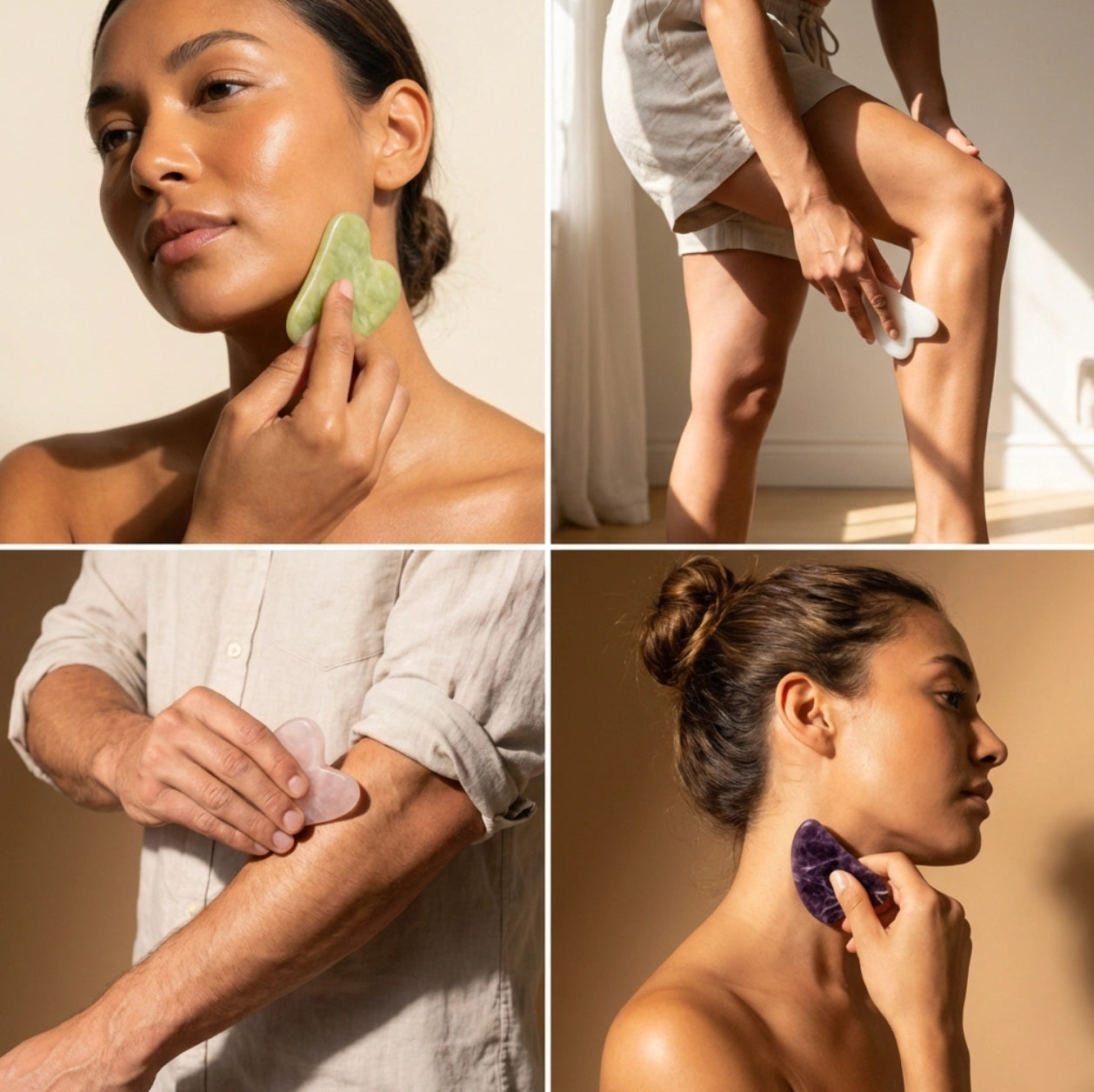 Gua Sha - Rose Quartz