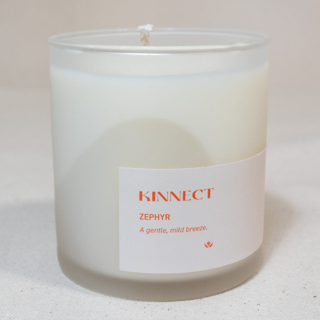 Zephyr Candle - Sweet Orange, Lemon and Basil