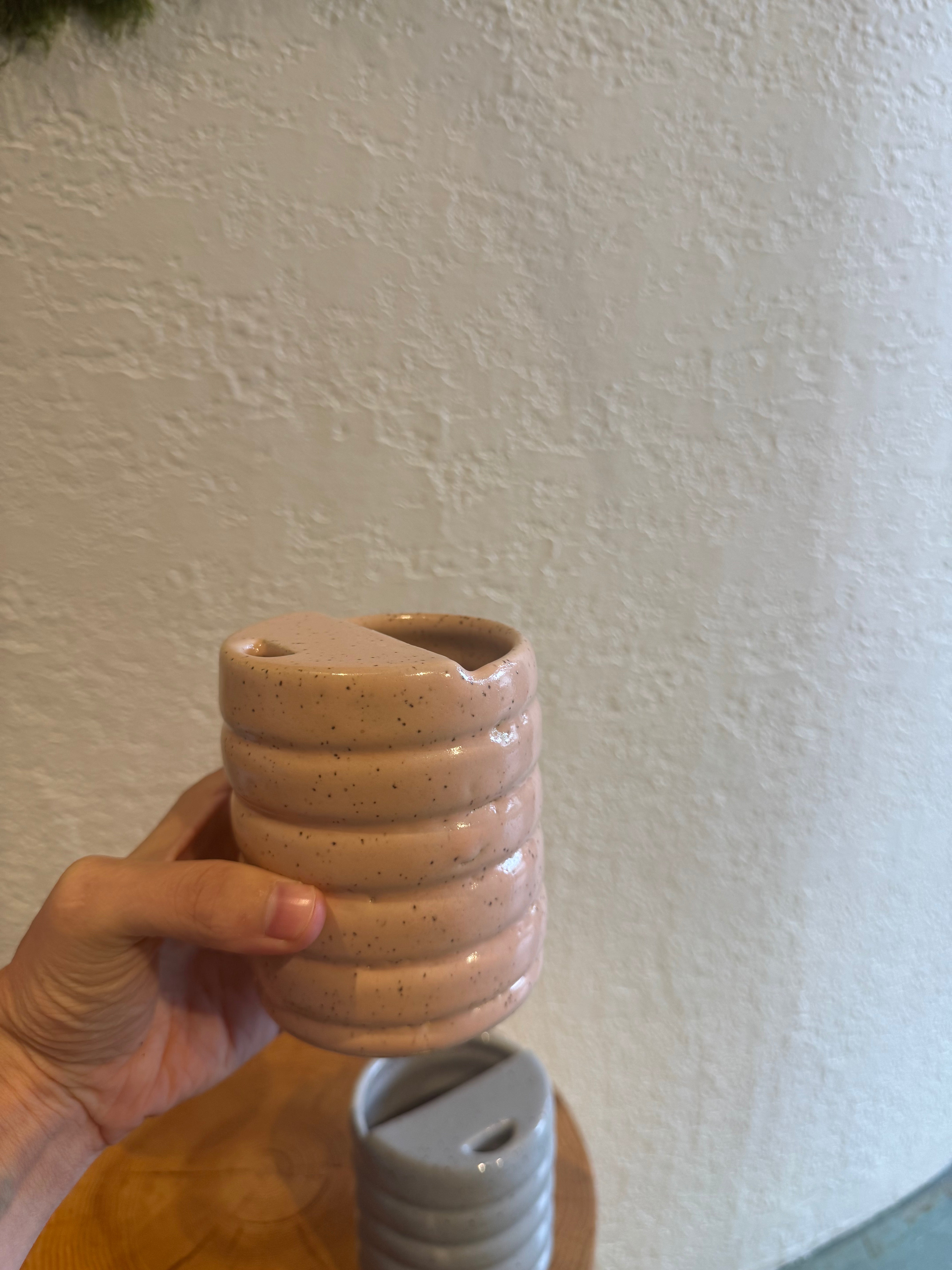 Travel Tumbler by Fernly Ceramics