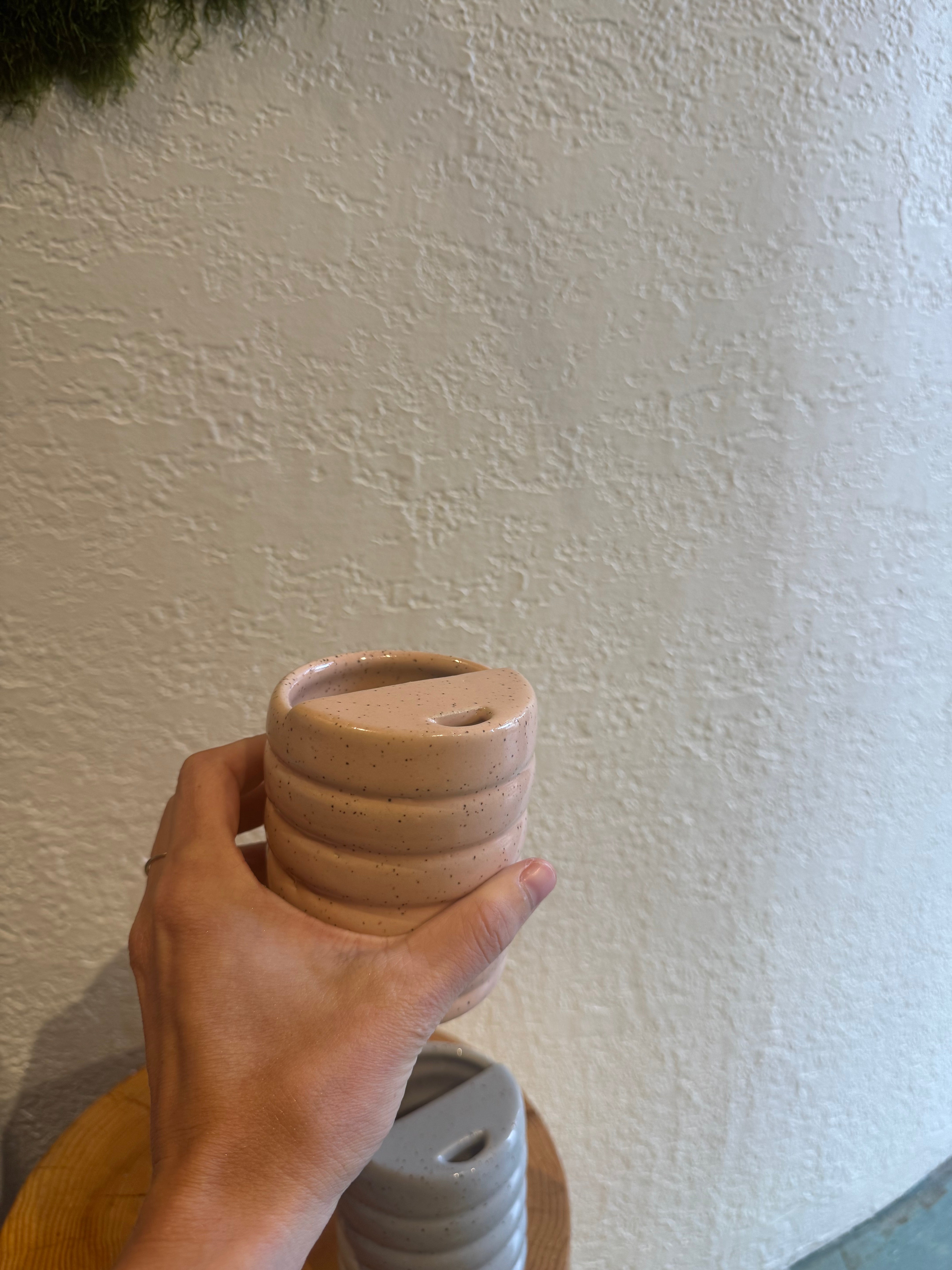 Travel Tumbler by Fernly Ceramics