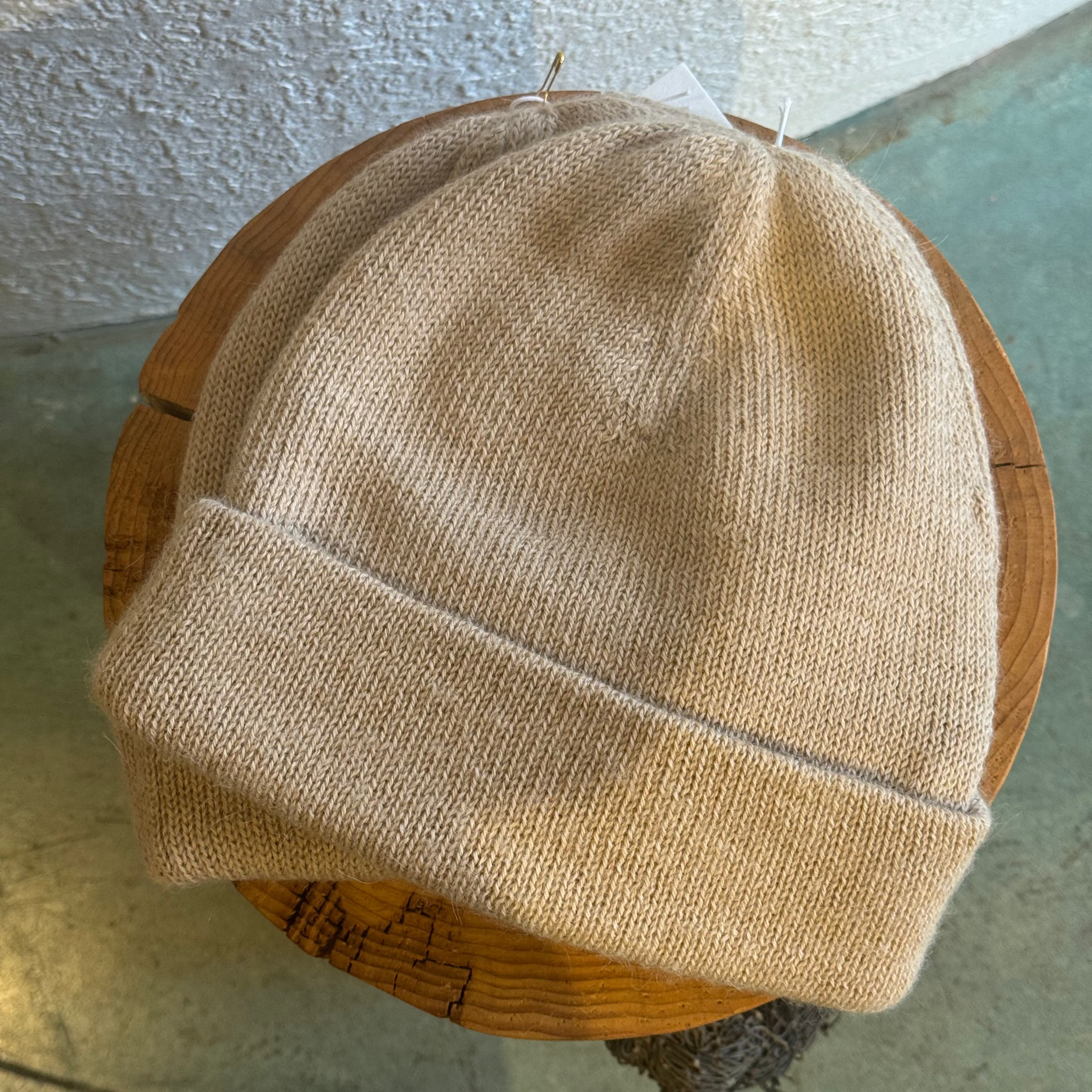100% Baby Alpaca Toque by Agnes Wolfe