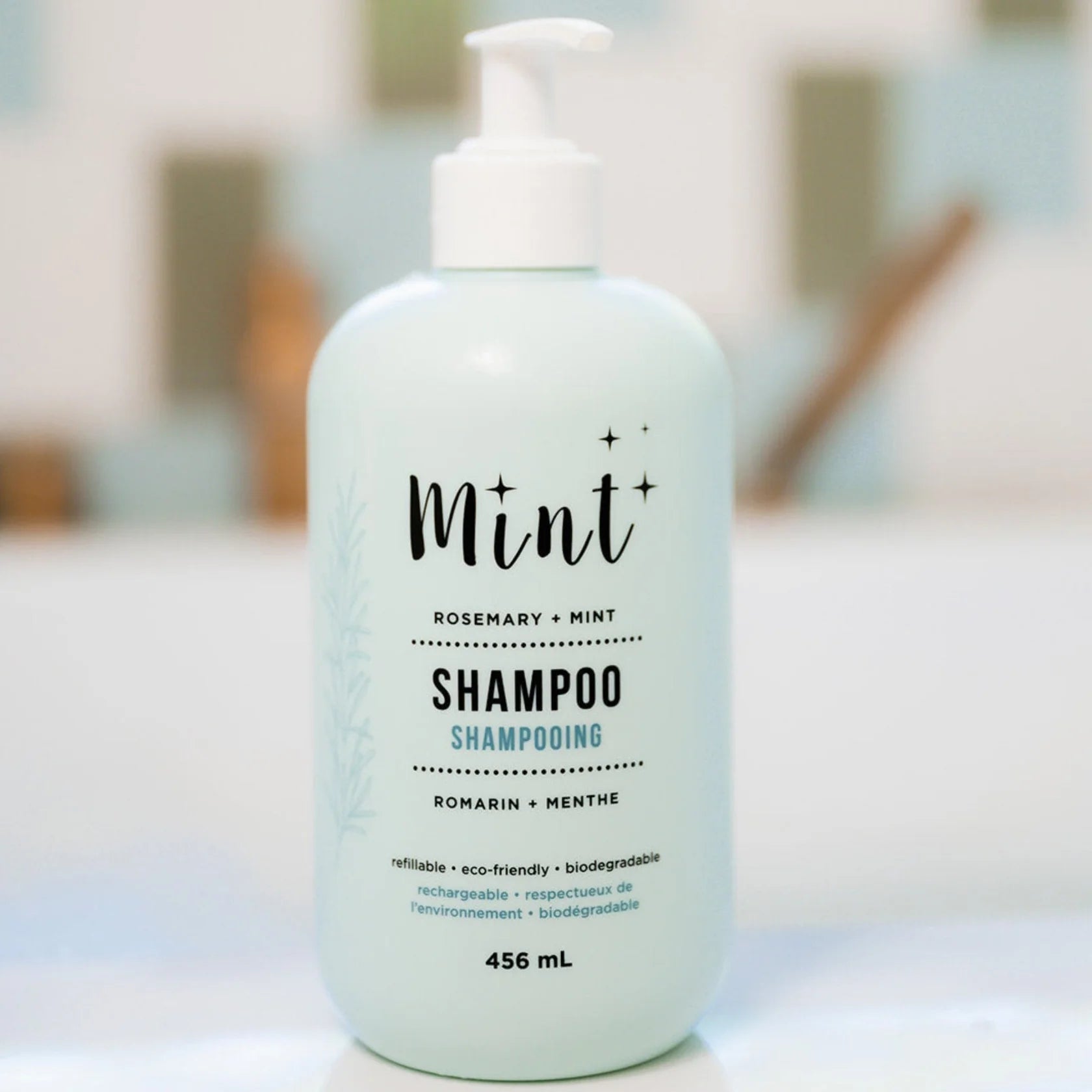 Shampoo (Rosemary + Mint) — 500ml