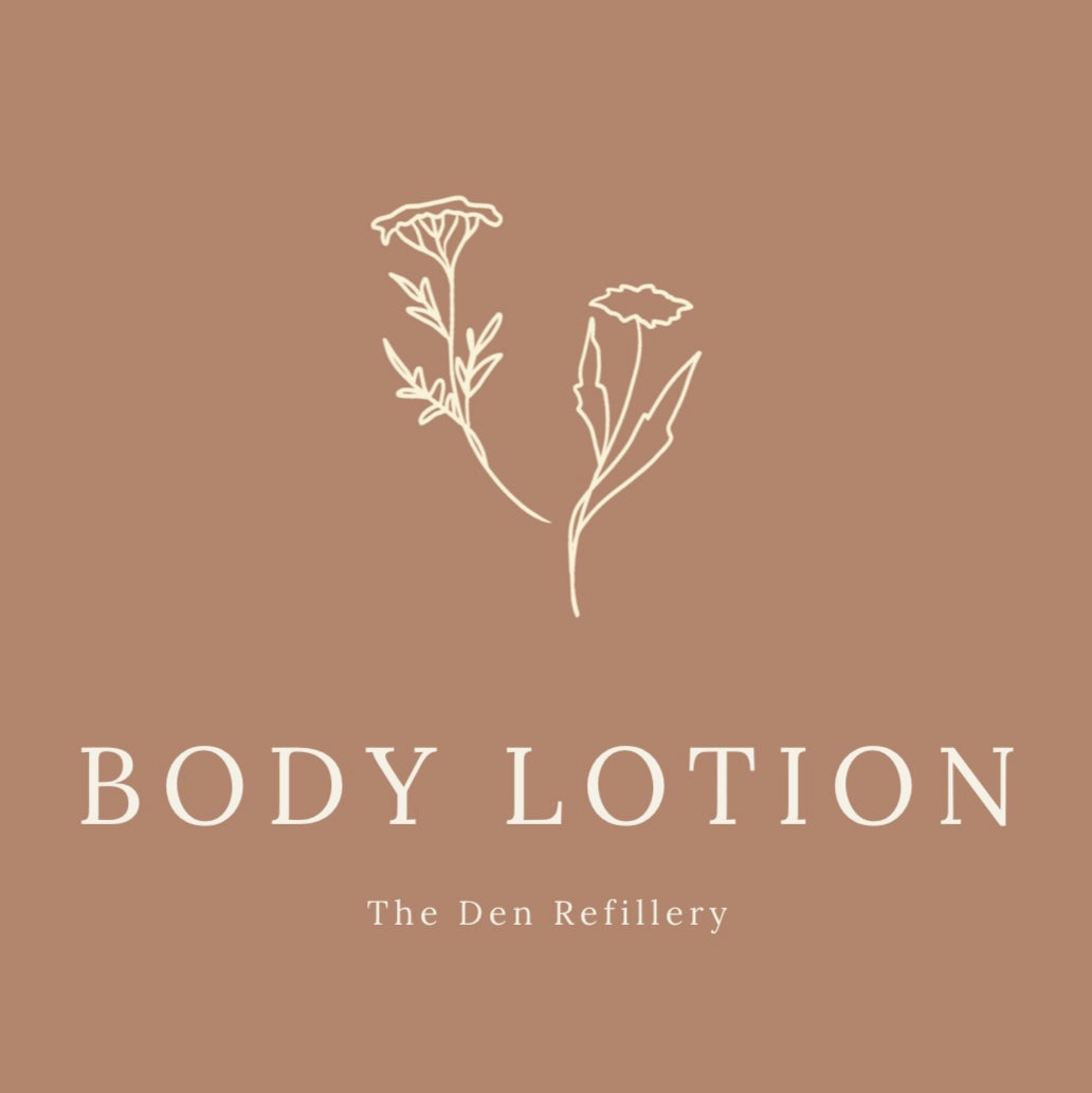 Body lotion label