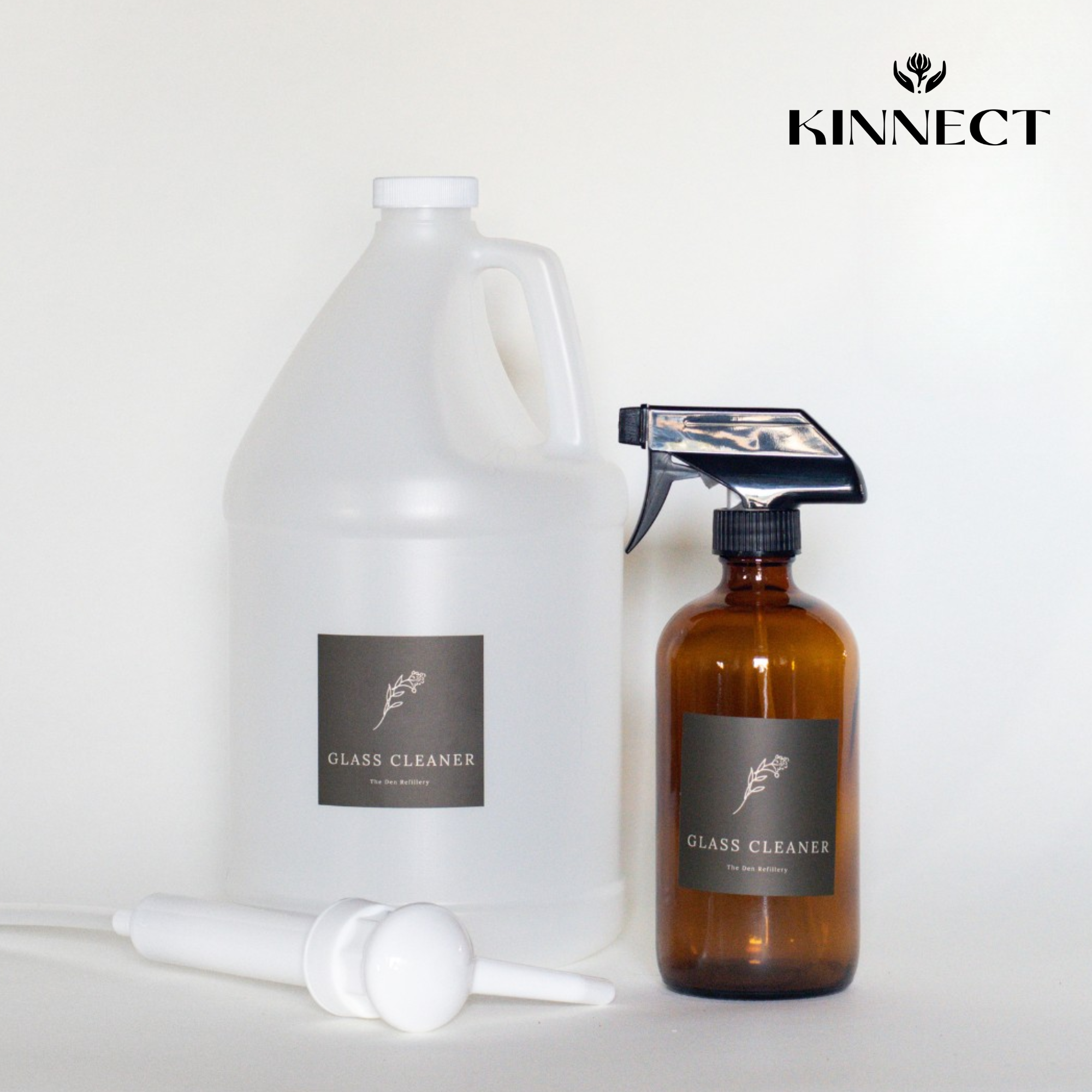 4 Litre Kinnect Glass Cleaner Kit