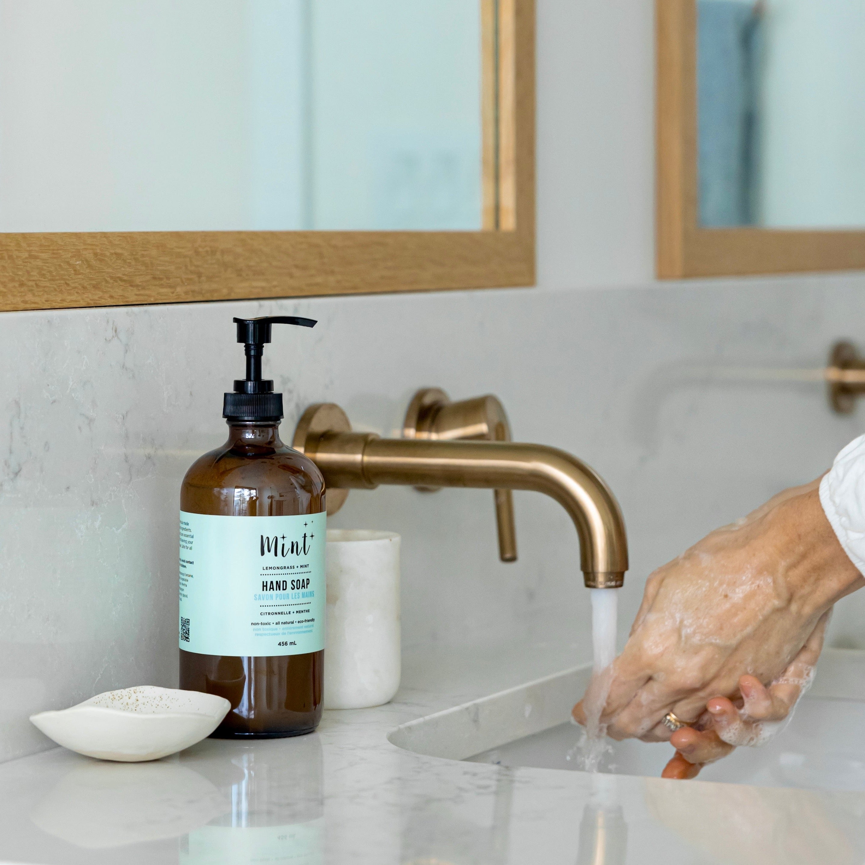 Mint hand soap