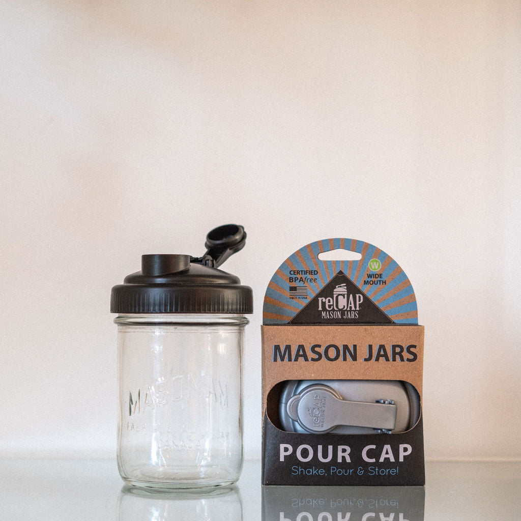 Mason Jar Cap (Wide Mouth)
