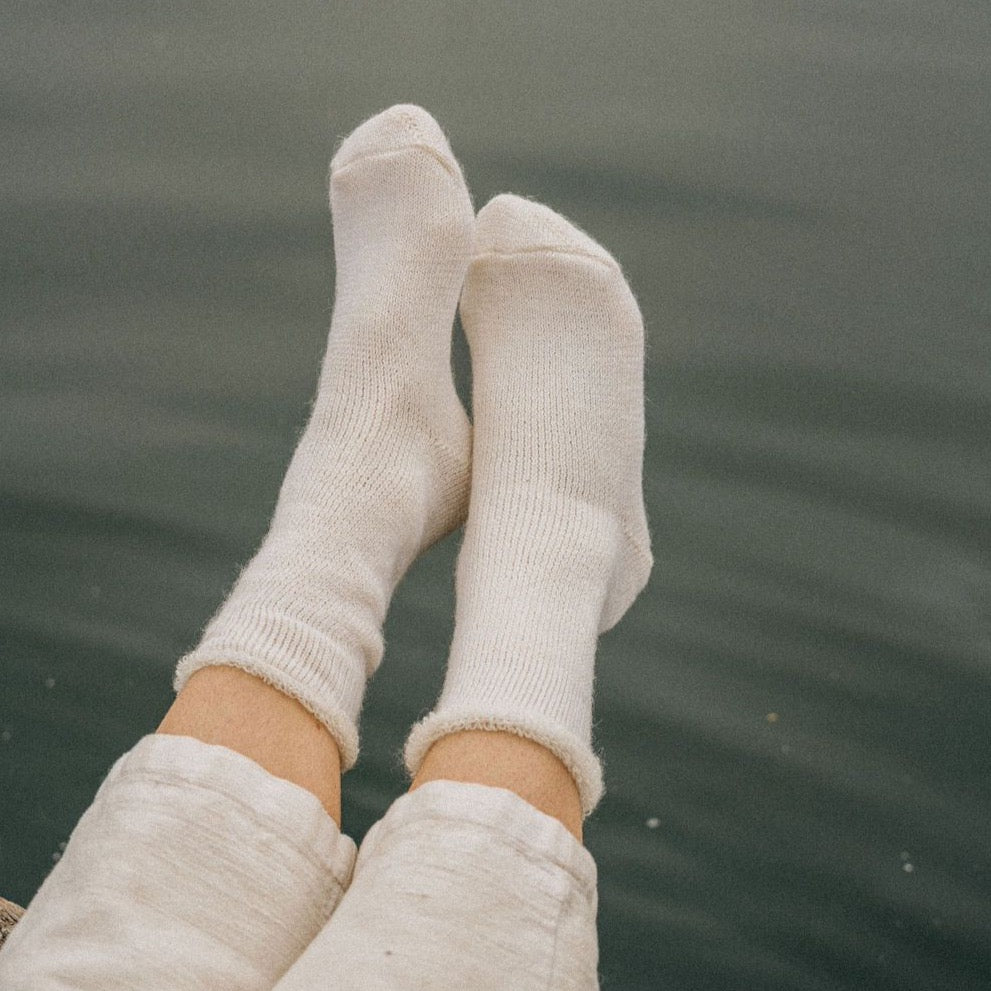 Women's Mohair Crew Socks