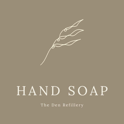 Mint cleaning co hand soap label
